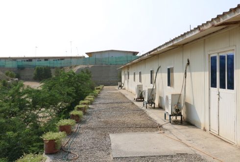 Accommodation of manpower in the camp